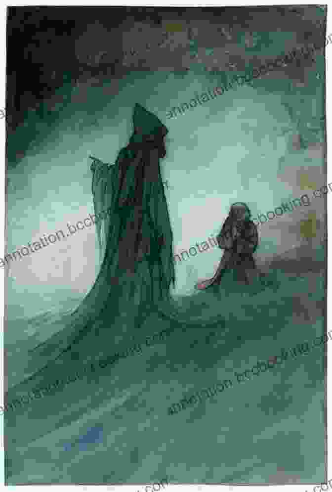 A Beautiful Illustration Of Scrooge Standing In Front Of The Ghost Of Christmas Present Disney S Christmas Carol A: The Junior Novel (Disney S A Christmas Carol)