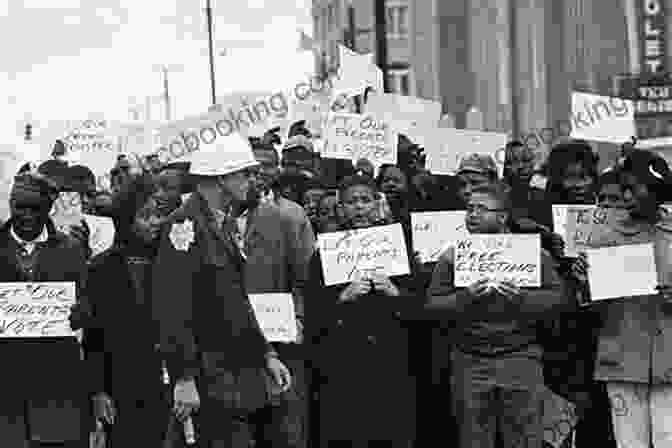 A Black And White Photograph Of A Group Of African Americans Protesting Against Racial Injustice. A Black Woman S Journey From Cotton Picking To College Professor: Lessons About Race Class And Gender In America (Black Studies And Critical Thinking 107)
