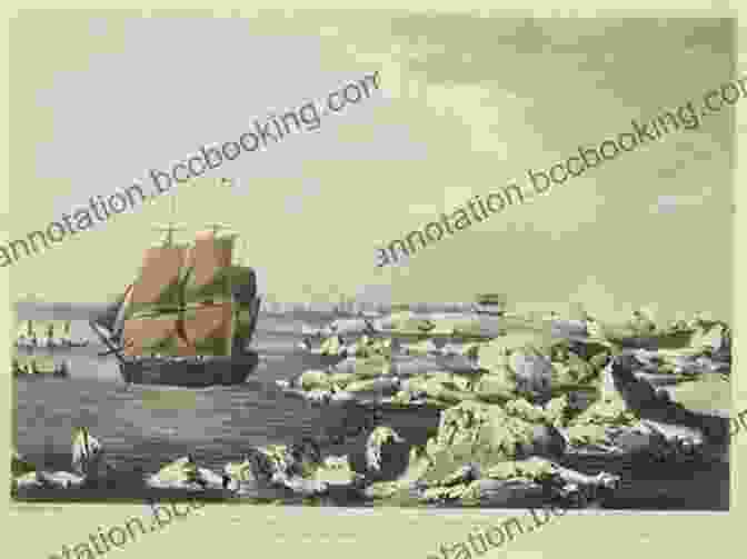 A Depiction Of Captain Cook's Expedition In The Icy Waters Of Antarctica. The Apotheosis Of Captain Cook: European Mythmaking In The Pacific