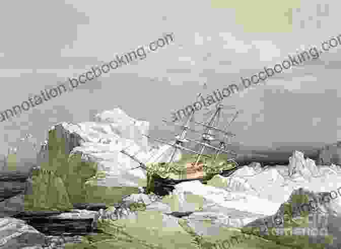 A Depiction Of HMS Investigator Navigating Through Icy Waters During The McClure Expedition Discovering The North West Passage: The Four Year Arctic Odyssey Of H M S Investigator And The McClure Expedition