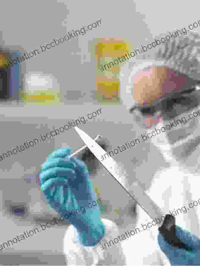 A Forensic Scientist Examining DNA Evidence In A Laboratory Les Experts De La Police Technique Et Scientifique