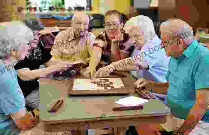 A Group Of Elderly Individuals Playing Memory Games, Illustrating Strategies For Addressing Cognitive Impairments. Wilderness Survival Made Easier For Me: Being Elderly No Real Experience Disabled And Overweight