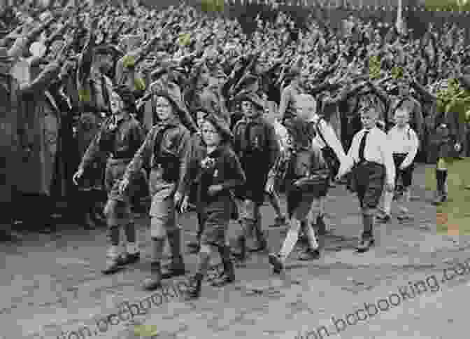 A Group Of Hitler Youth Members Marching In Formation, Their Faces Devoid Of Emotion. Hitler S Home Front: Memoirs Of A Hitler Youth