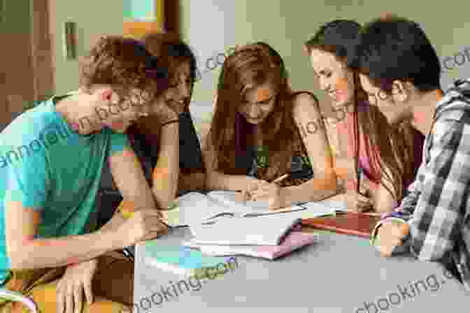 A Group Of People Sitting In A Classroom, Studying Spanish Grammar Together Spanish: Learn Spanish For Beginners: A Simple Guide That Will Help You On Your Language Learning Journey