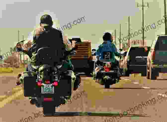 A Motorcycle Rider Navigating Through Heavy Traffic The Enlightened Cyclist: Commuter Angst Dangerous Drivers And Other Obstacles On The Path To Two Wheeled Trancendence