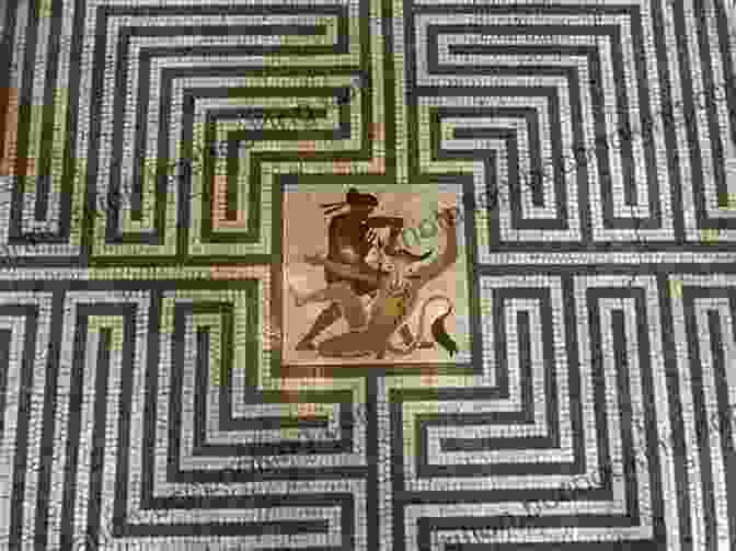 A Painting Depicting The Labyrinth Of Knossos, With Its Winding Corridors And High Walls, Designed By Daidalos. Daidalos And The Origins Of Greek Art