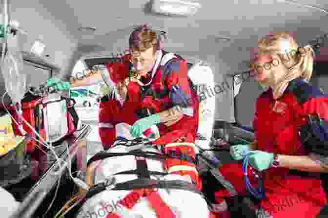 A Paramedic Attending To A Patient In An Ambulance Paramedic: On The Front Lines Of Medicine