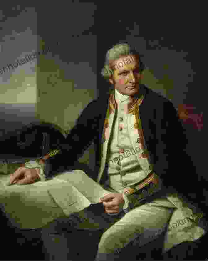 A Portrait Of Captain James Cook, A Renowned Explorer In The 18th Century. The Apotheosis Of Captain Cook: European Mythmaking In The Pacific