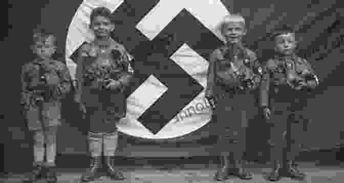 A Young Boy Being Indoctrinated With Nazi Ideology, His Eyes Wide With A Mixture Of Awe And Fear. Hitler S Home Front: Memoirs Of A Hitler Youth