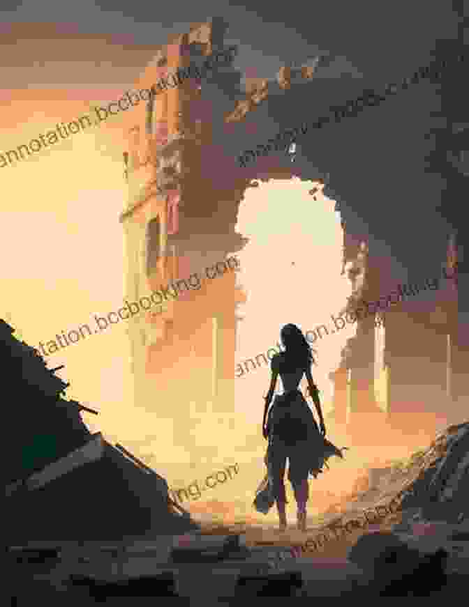 Anya Standing Amidst The Ruins The Chosen: A YA Dystopian Romance (Dominion Of Ash 4)