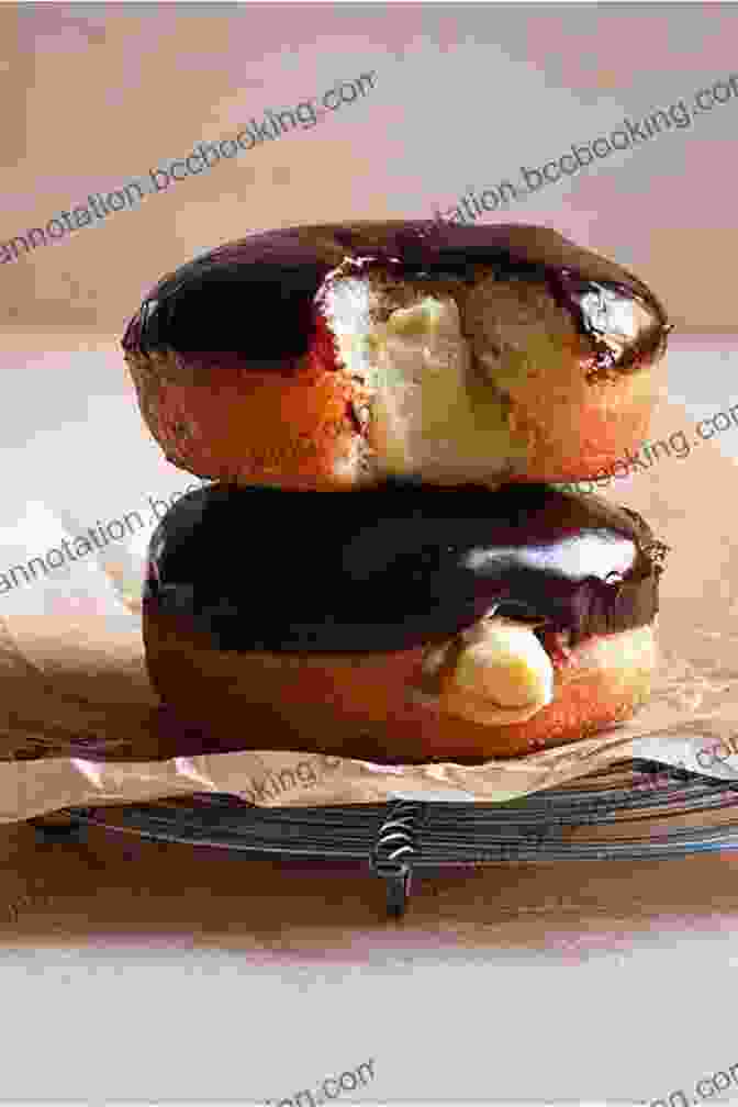 Boston Cream Donut The Best Of Donuts Cookbook With 50 Sticky Hot Donut Recipes Delicious Of All Time
