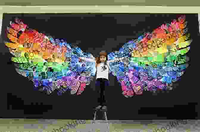 Boy Wearing A Pair Of Colorful Wings A Boy And His Wings: A Life With Schizophrenia