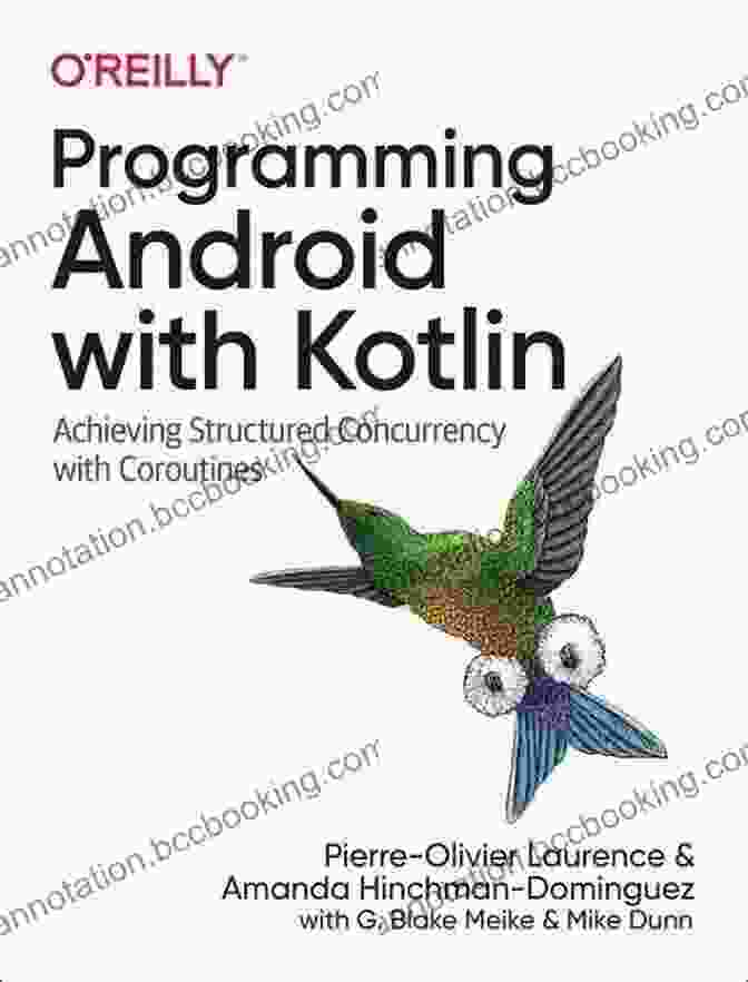 Cover Image Of The Book Programming Android With Kotlin By Blake Meike Programming Android With Kotlin G Blake Meike