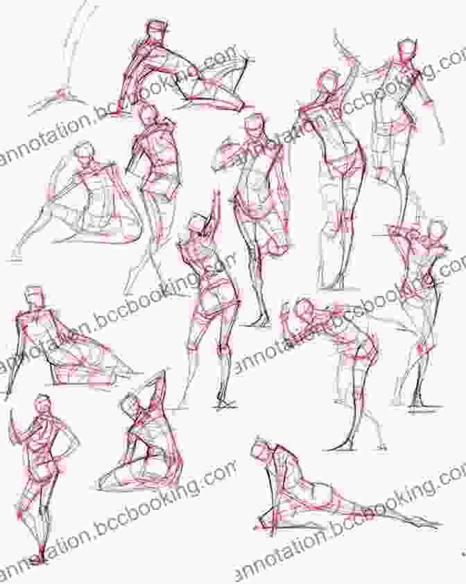 Examples Of Human Poses And Postures In Figure Drawing Life Drawing For Artists: Understanding Figure Drawing Through Poses Postures And Lighting