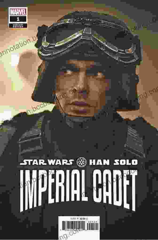 Han Solo As An Imperial Cadet, Stoic And Determined Against The Backdrop Of An Imperial Star Destroyer Star Wars: Han Solo Imperial Cadet (2024) #2 (of 5)