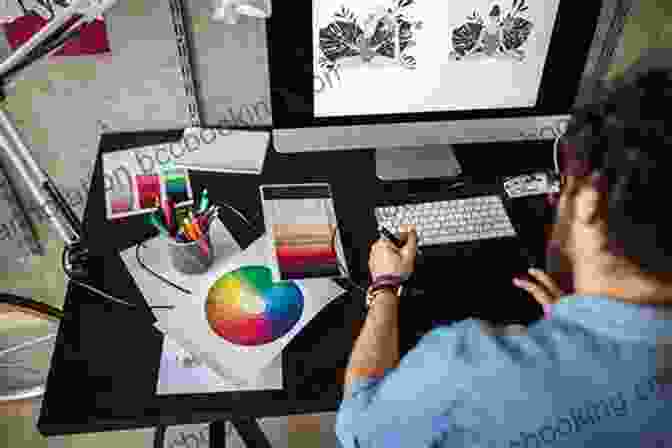 Image Of A Designer Working On A Color Based Design Color Harmony Compendium: A Complete Color Reference For Designers Of All Types 25th Anniversary Edition