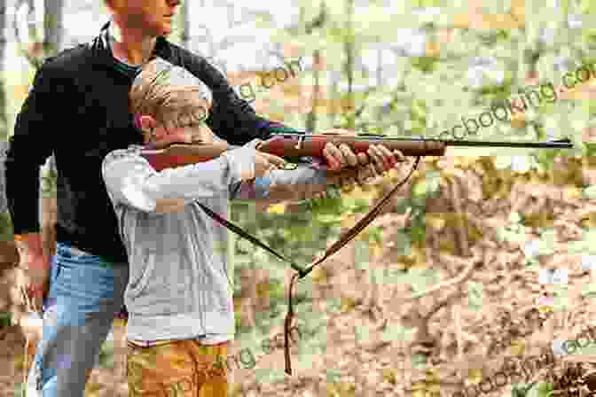 Image Of A Father Teaching His Son How To Shoot A Rifle The Family Survival Gun C C Hunter