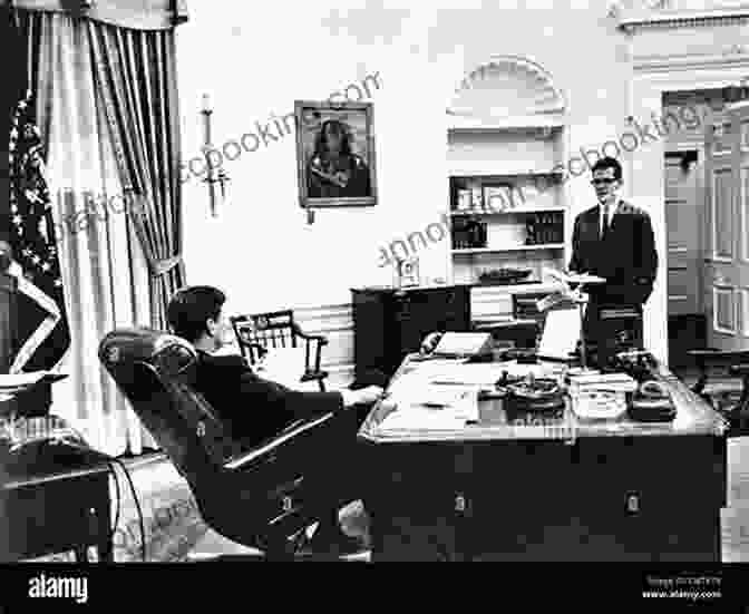 John F. Kennedy In The Oval Office, Surrounded By Advisors And Staff A Thousand Days: John F Kennedy In The White House