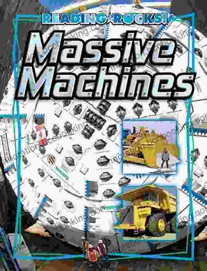 Massive Machines Reading Rocks Book Cover Featuring Bob Woods And Construction Machinery Massive Machines (Reading Rocks ) Bob Woods