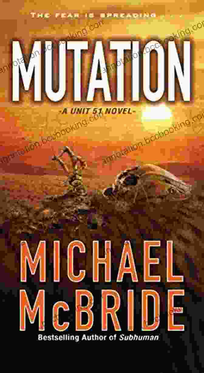 Mutation Unit 51 Novel Cover By Michael McBride Mutation (A Unit 51 Novel) Michael McBride
