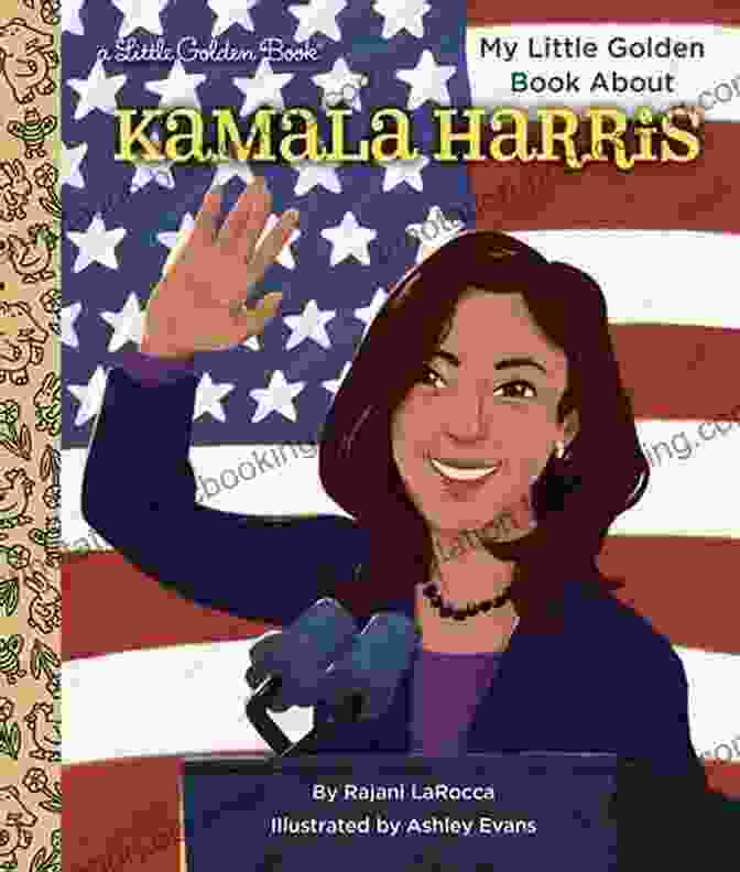 My Little Golden Book About Kamala Harris Featuring A Smiling Kamala Harris On The Cover My Little Golden About Kamala Harris