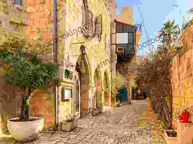 Panoramic View Of Old Jaffa, With Its Ancient Stone Buildings, Charming Alleys, And The Mediterranean Sea In The Background. Top Ten Sights: Tel Aviv
