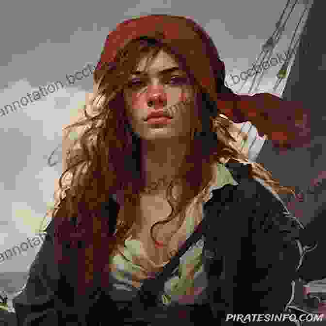 Portrait Of Anne Bonny, A Renowned Female Jewish Pirate Known For Her Ferocity And Skill In Combat. Jewish Pirates Of The Caribbean