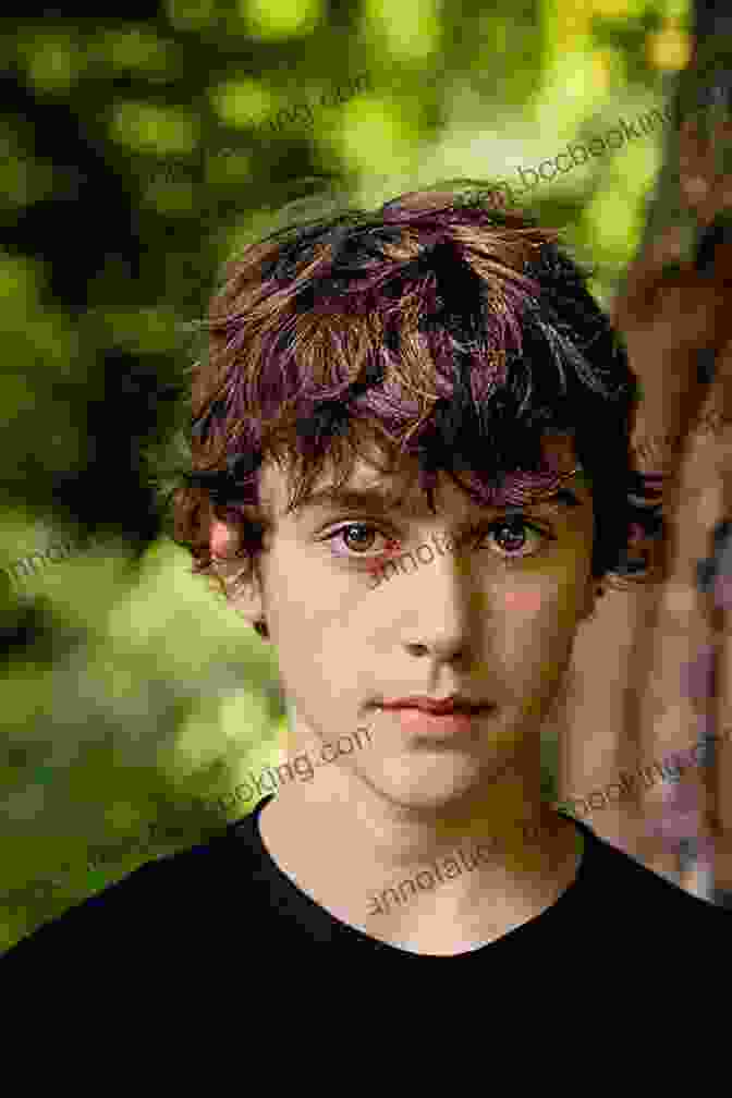 Portrait Of Finch Merlin, A Young Boy With Brown Hair And Blue Eyes Harley Merlin 12: Finch Merlin And The Djinn S Curse