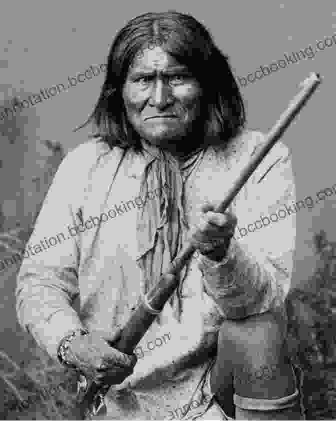 Portrait Of Geronimo, A Stern Looking Apache Warrior With Long Hair And Traditional Clothing Victorio: Apache Warrior And Chief (The Oklahoma Western Biographies 22)