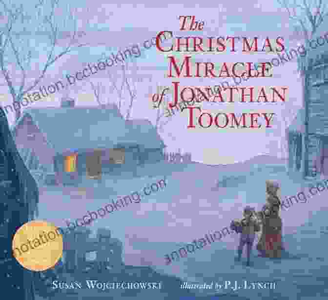 The Christmas Miracle Of Jonathan Toomey Book Cover, Featuring A Heartwarming Scene Depicting A Solitary Figure Standing Amidst A Snowy Landscape, Surrounded By Twinkling Christmas Lights. The Christmas Miracle Of Jonathan Toomey