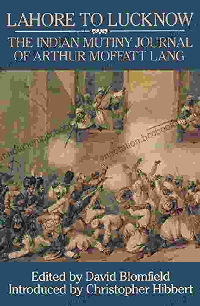 The Cover Of Arthur Moffat Lang's Journal, With A Portrait Of Lang In Uniform Lahore To Luknow: The Indian Mutiny Journal Of Arthur Moffat Lang