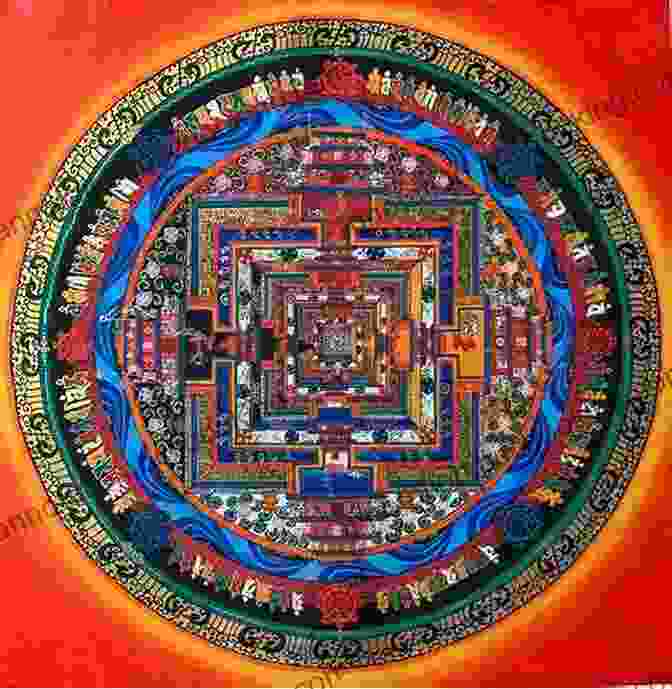 The Handbook Of Tibetan Buddhist Symbols Book Cover With Intricate Mandalas And Tibetan Art. The Handbook Of Tibetan Buddhist Symbols
