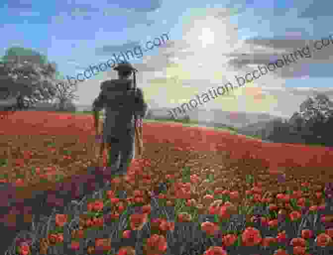 The Soldier: Final Odyssey Book Cover Featuring A Soldier Standing In A Field Of Poppies. The Soldier: Final Odyssey Vaughn Heppner