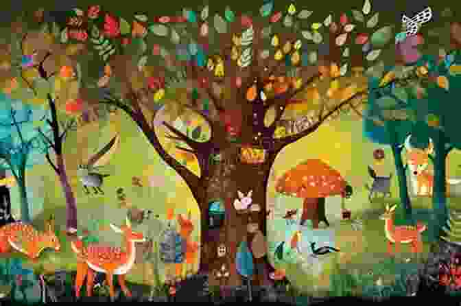 Thomas Surrounded By Talking Animals In A Vibrant Forest Thomas And The Magic Marble