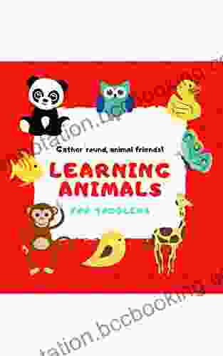 Learning Animals: Learning Animals For Toddlers Kids Kindergarten Toddler Grade 1 Preschool Babies 1 Year Old Baby With Alphabet With Words With Stuffs (Learning Series)