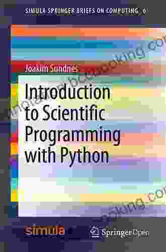 Introduction To Scientific Programming With Python (Simula SpringerBriefs On Computing 6)